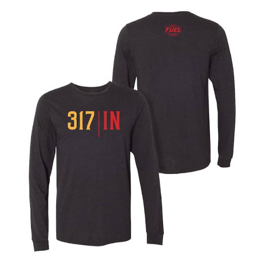 317 Area Code Long Sleeve Tee